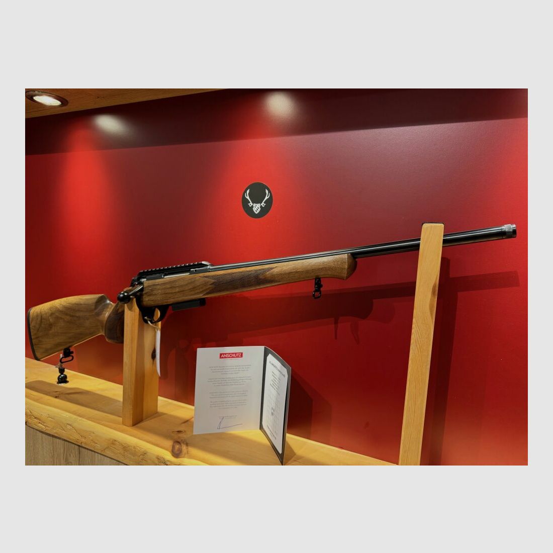 Anschütz 1771 D G-15x1 Crosse allemande, 51cmLL, Déclencheur direct