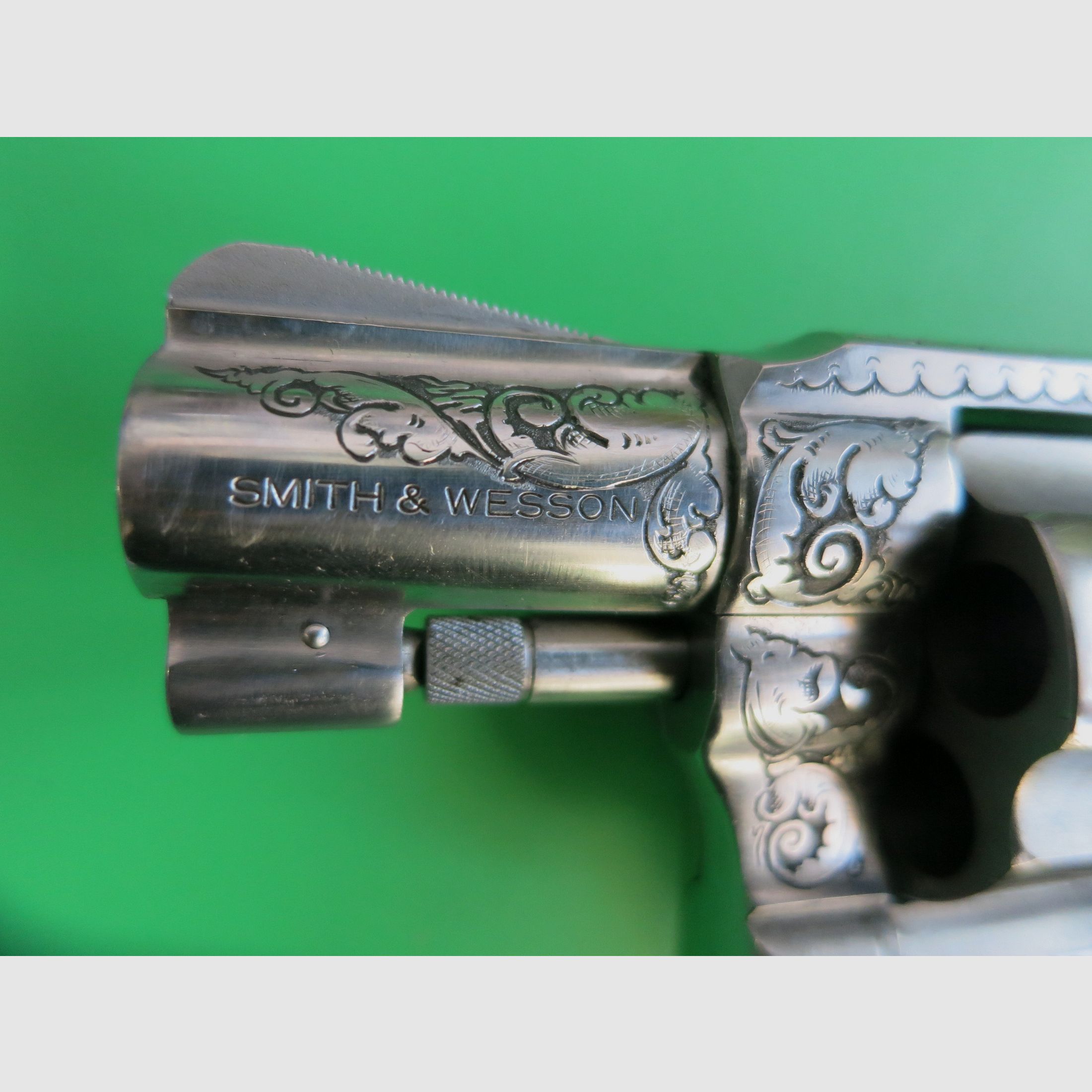 Revolver Smith&Wesson Mod. 60, .38 S&W Special, 2" loop, roestvrij staal, Combat-Waffen Oschatz #92