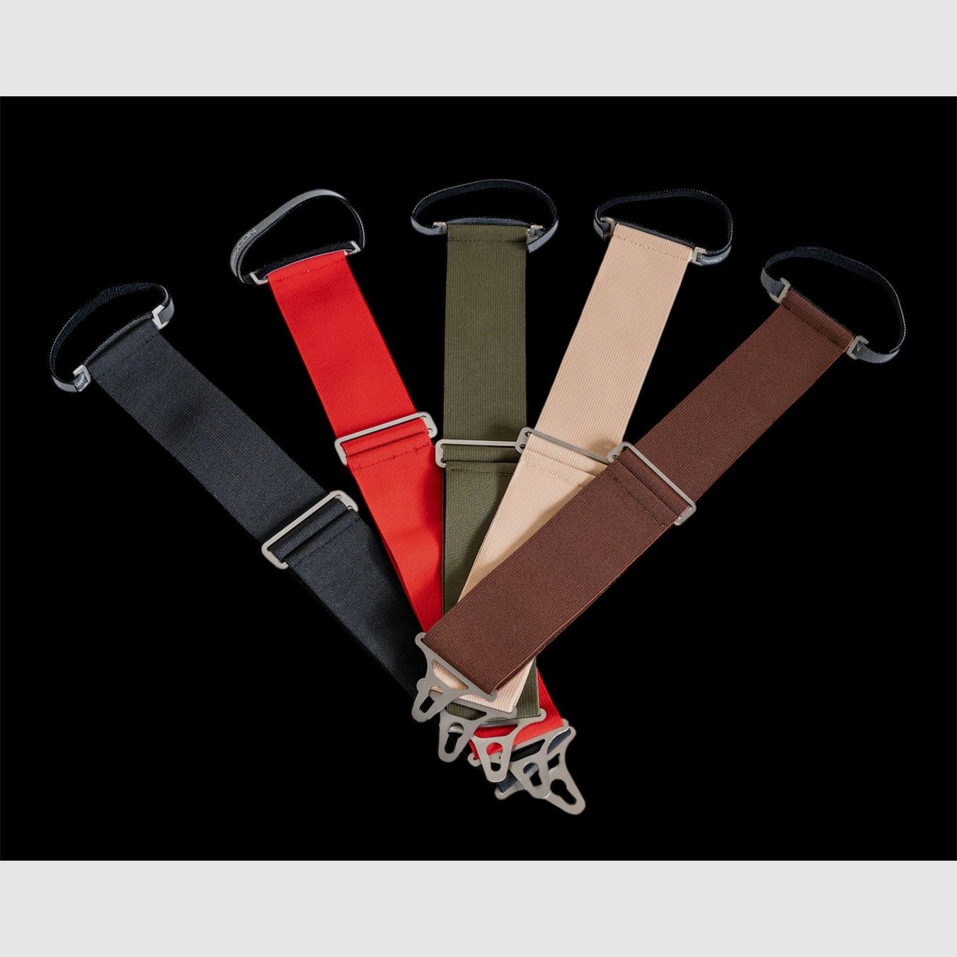 Universal Flicker Tape 50mm in Red with Velcro Attachment
