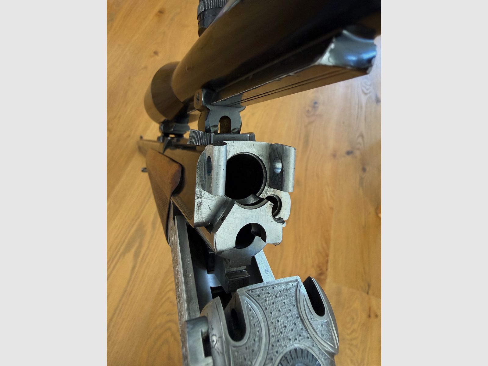 Ferlacher Bockdrilling .270win 20/76 .22 Hornet Swarovski 2,2-9x42, zdjęcie 10 z 20