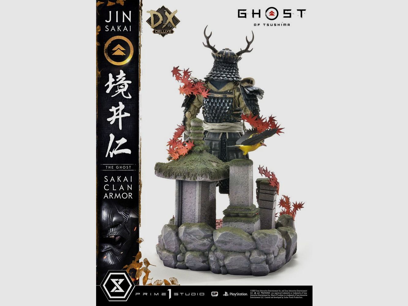 Ghost of Tsushima Statue 1/4 Sakai Clan Armor Deluxe Bonus Version 60 cm | 43023