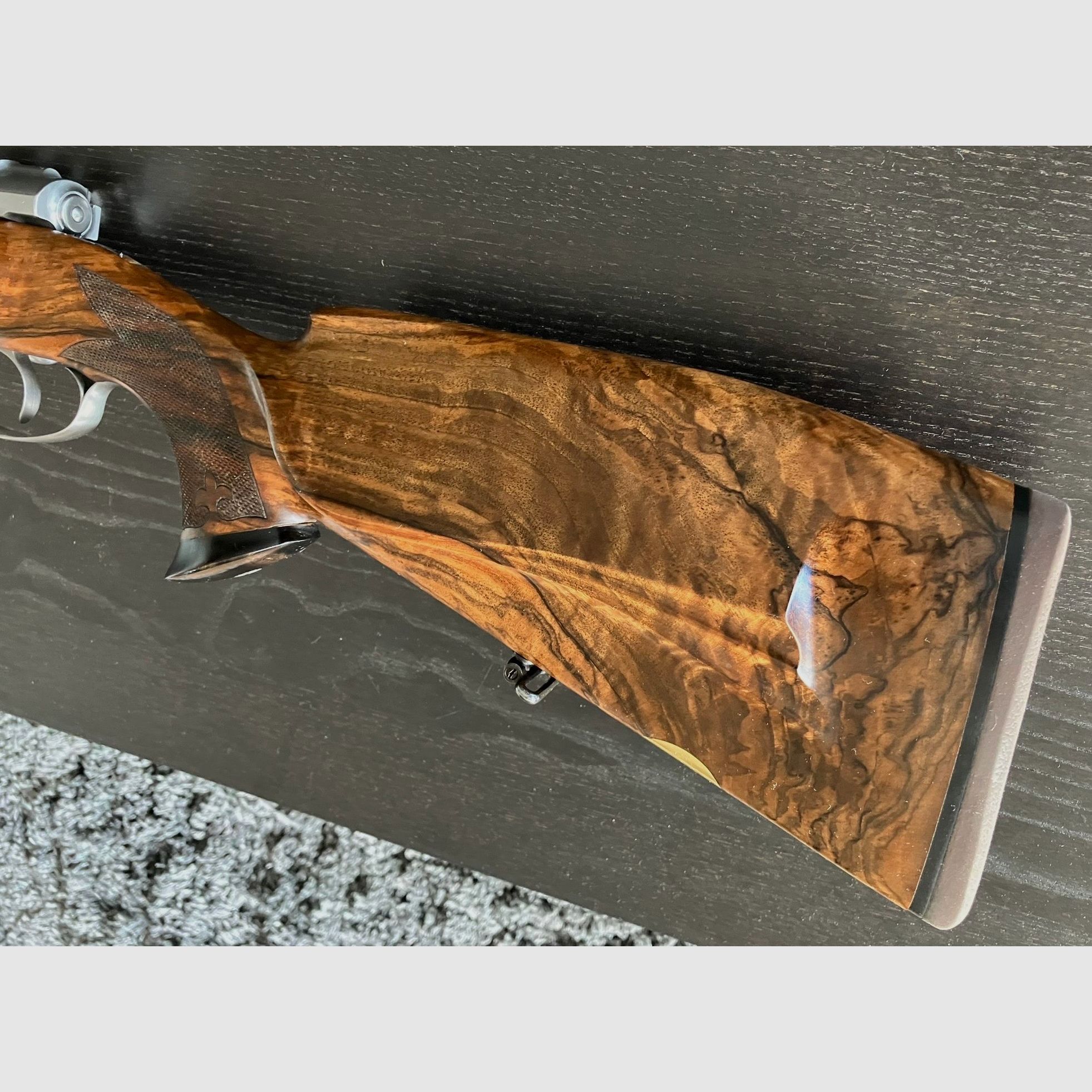 Einzigartiger Custom Mauser M98 8x64S „Kurpfalzstutzen“ Hansjoachim Hensel