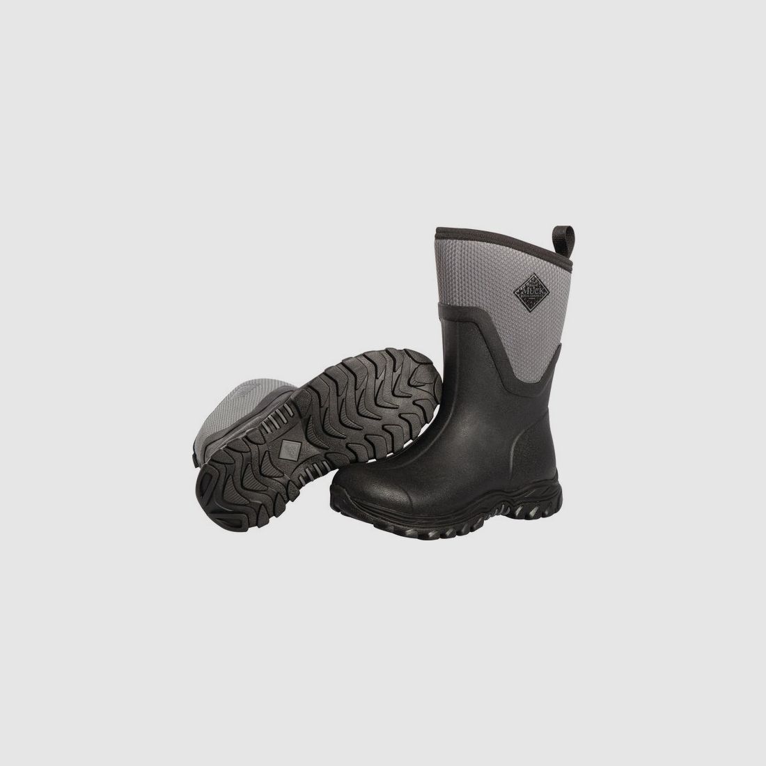 Muckboot Arctic Sport II Mid Noir/Gris, image 1 sur 4