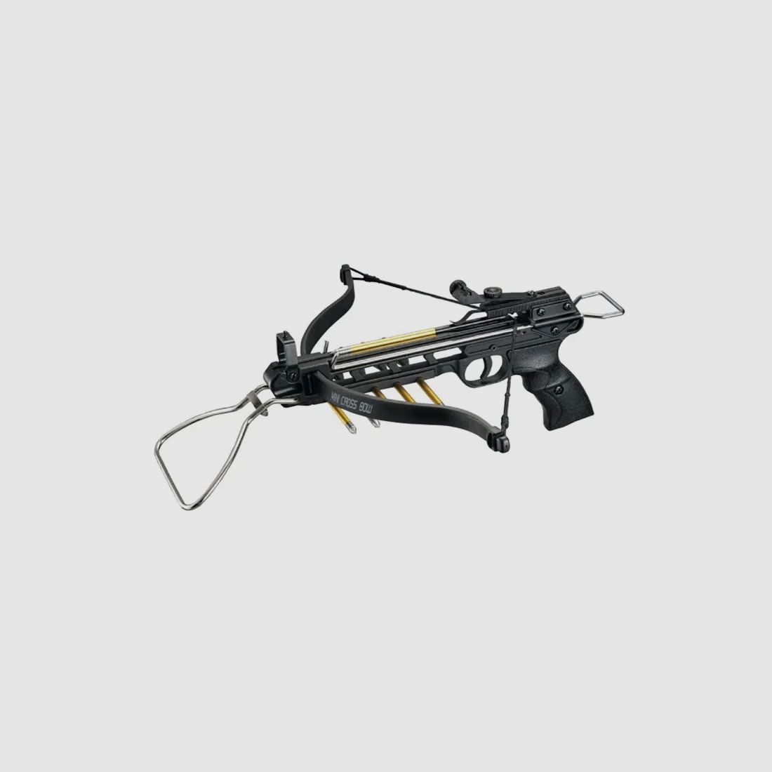 Pistolenarmbrust "VIPER", 80 lbs / 35kg mit Aluminium-Körper u. Fußschlaufe