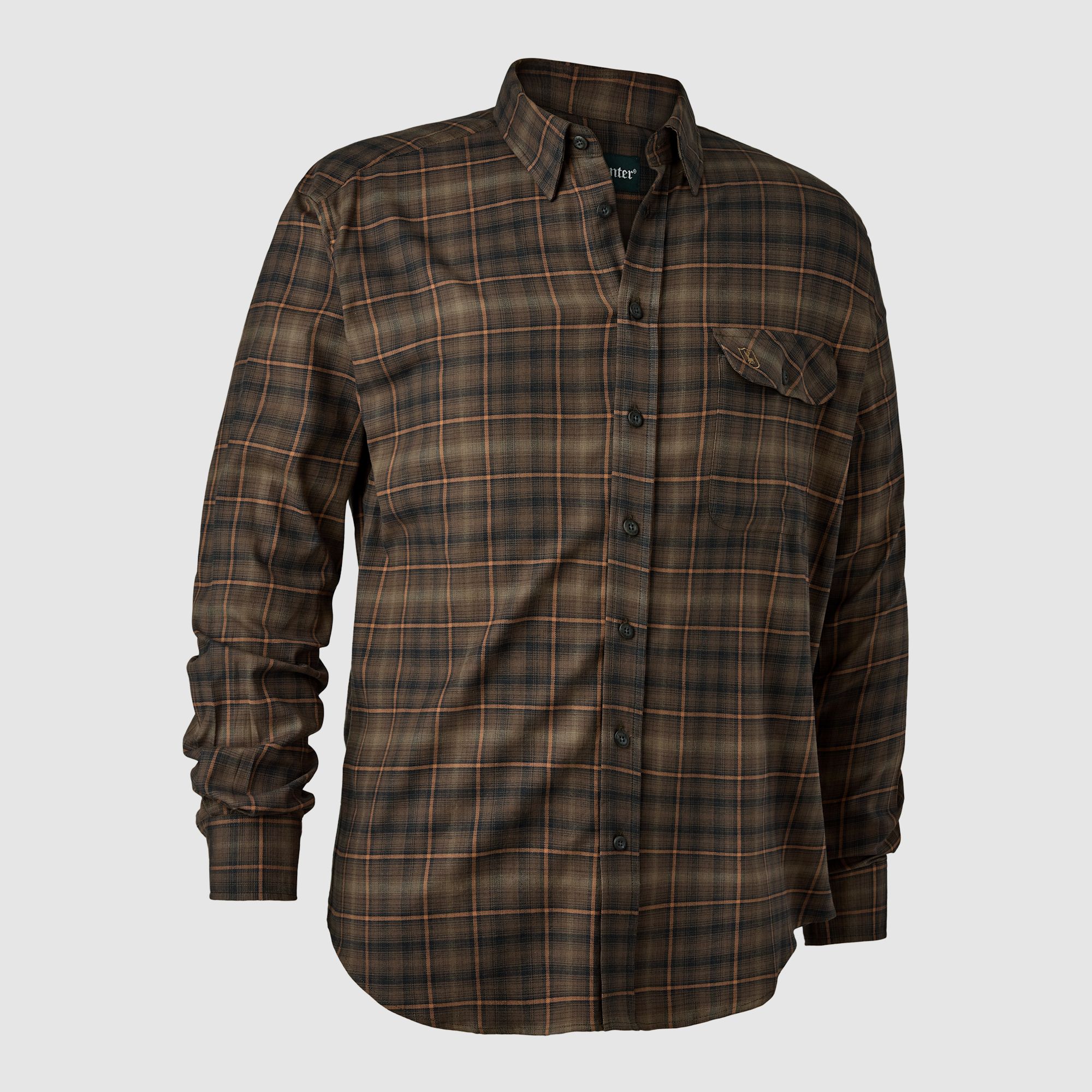Deerhunter Eric Shirt Green Check 45/46