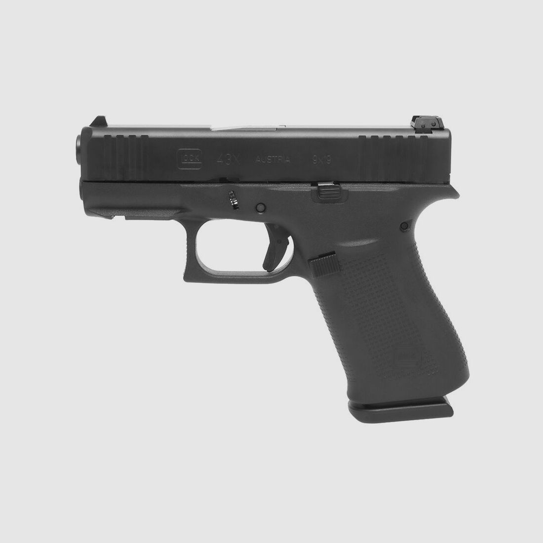 Glock 43X R/FS Zwart