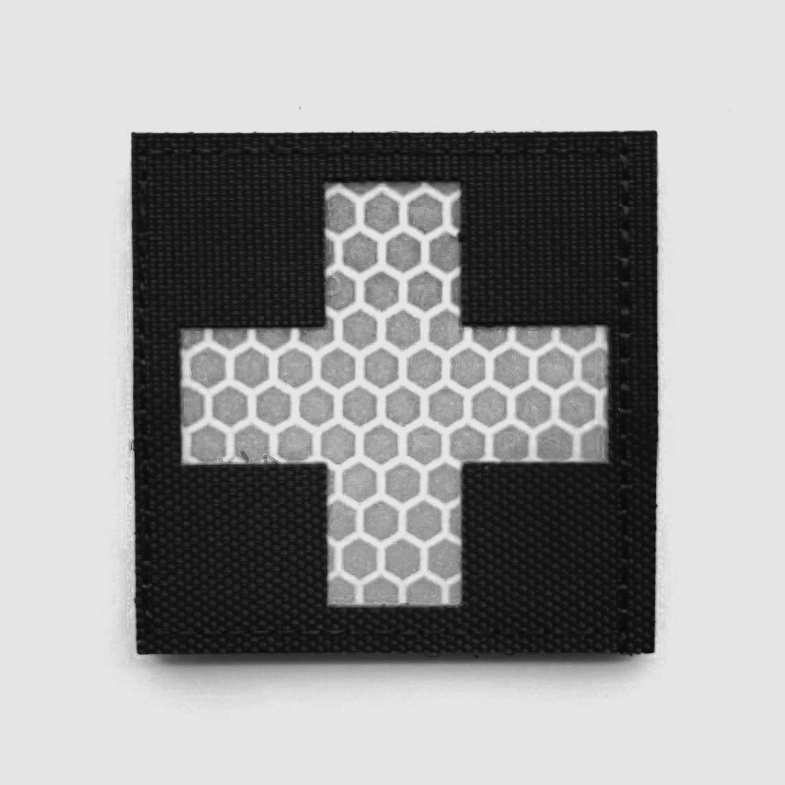 Medic Reflective Patch Schwarz Weiß