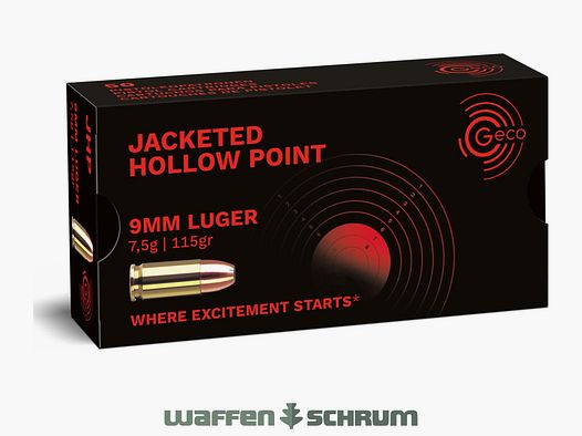 Geco Hohlspitz 7,5g - 115gr 9mmLuger