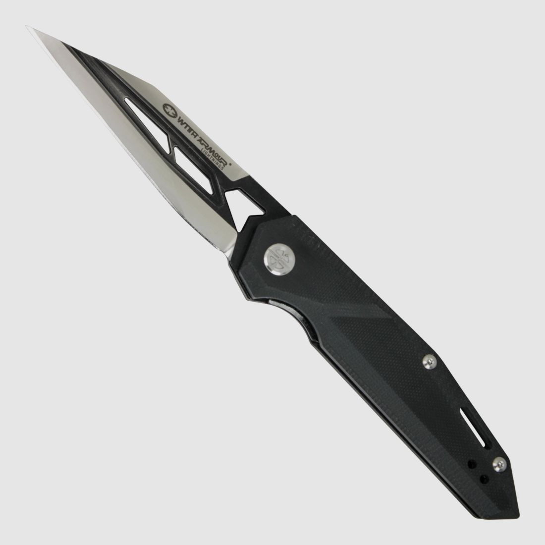Taschenmesser mit kantigen, kugelgelagerter Messerklinge