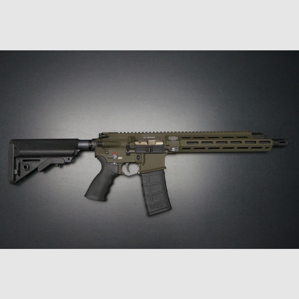 LMT Defense Piston MARS-L S-A Rifle Shovelnose OD Green 12″, Bild 1 von 8