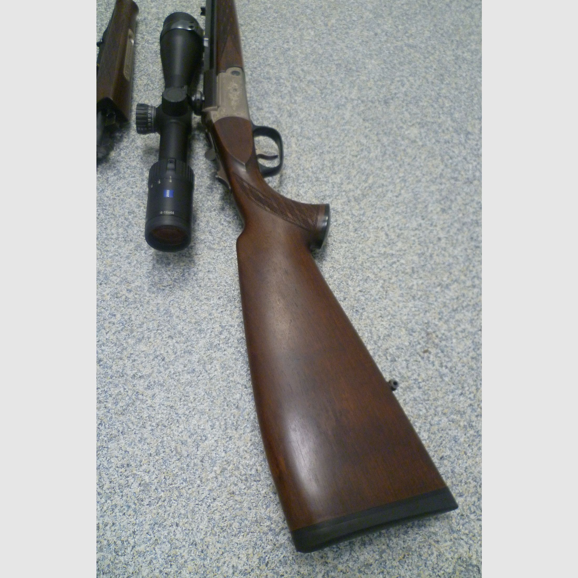 Blaser Kipplaufbüchse K770 5,6x50R Magnum mit Austauschlauf K77 8x68S