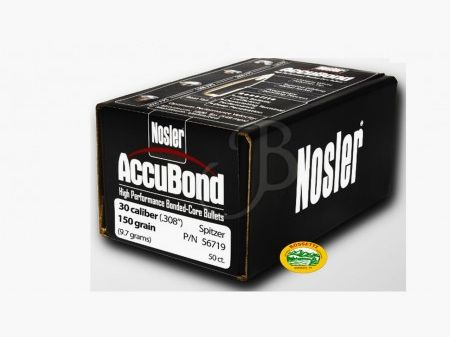 NOSLER CAL. 308 Accubond 150gr. 56719
