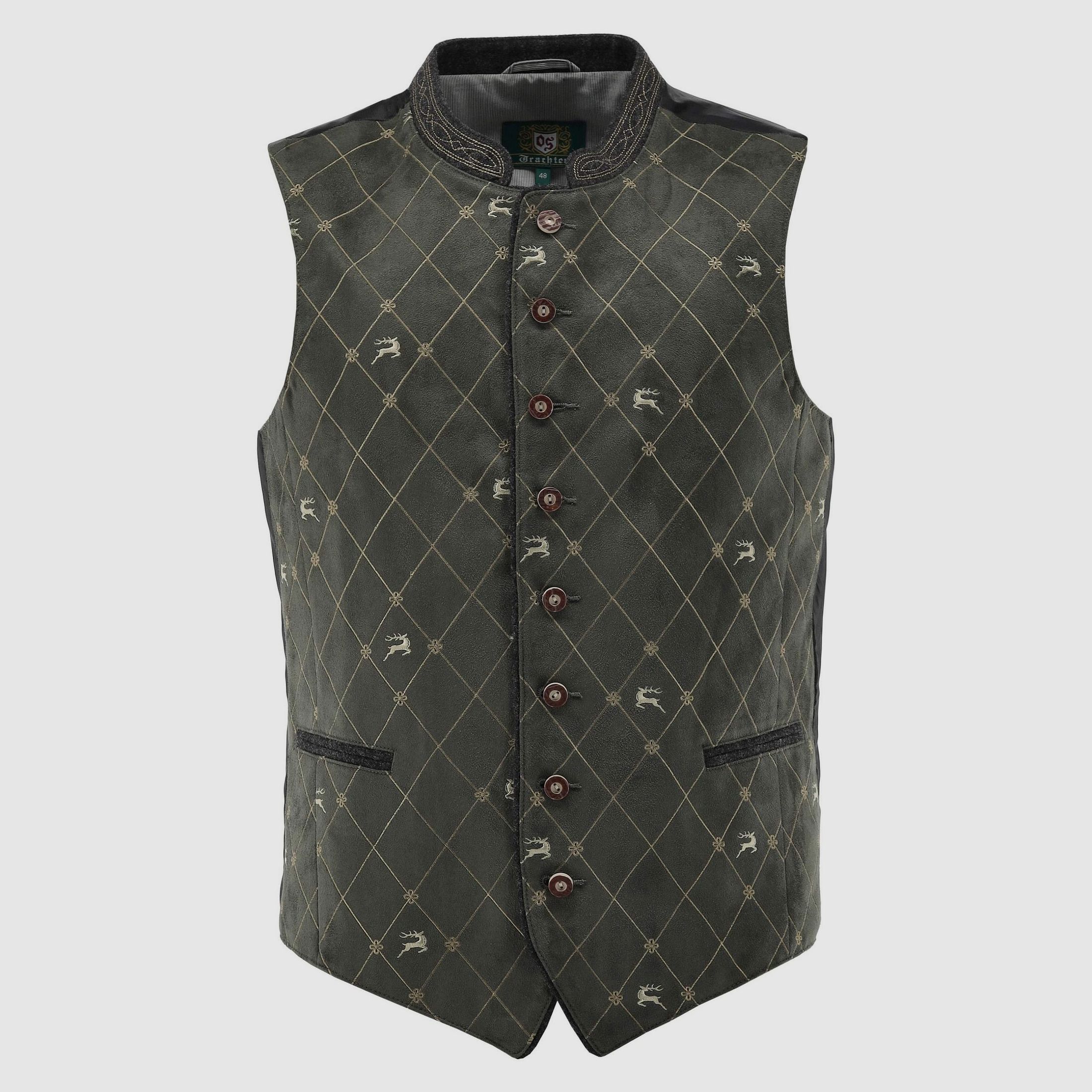 OS TRACHTEN VELVET DECORATED VEST, image 1 of 3