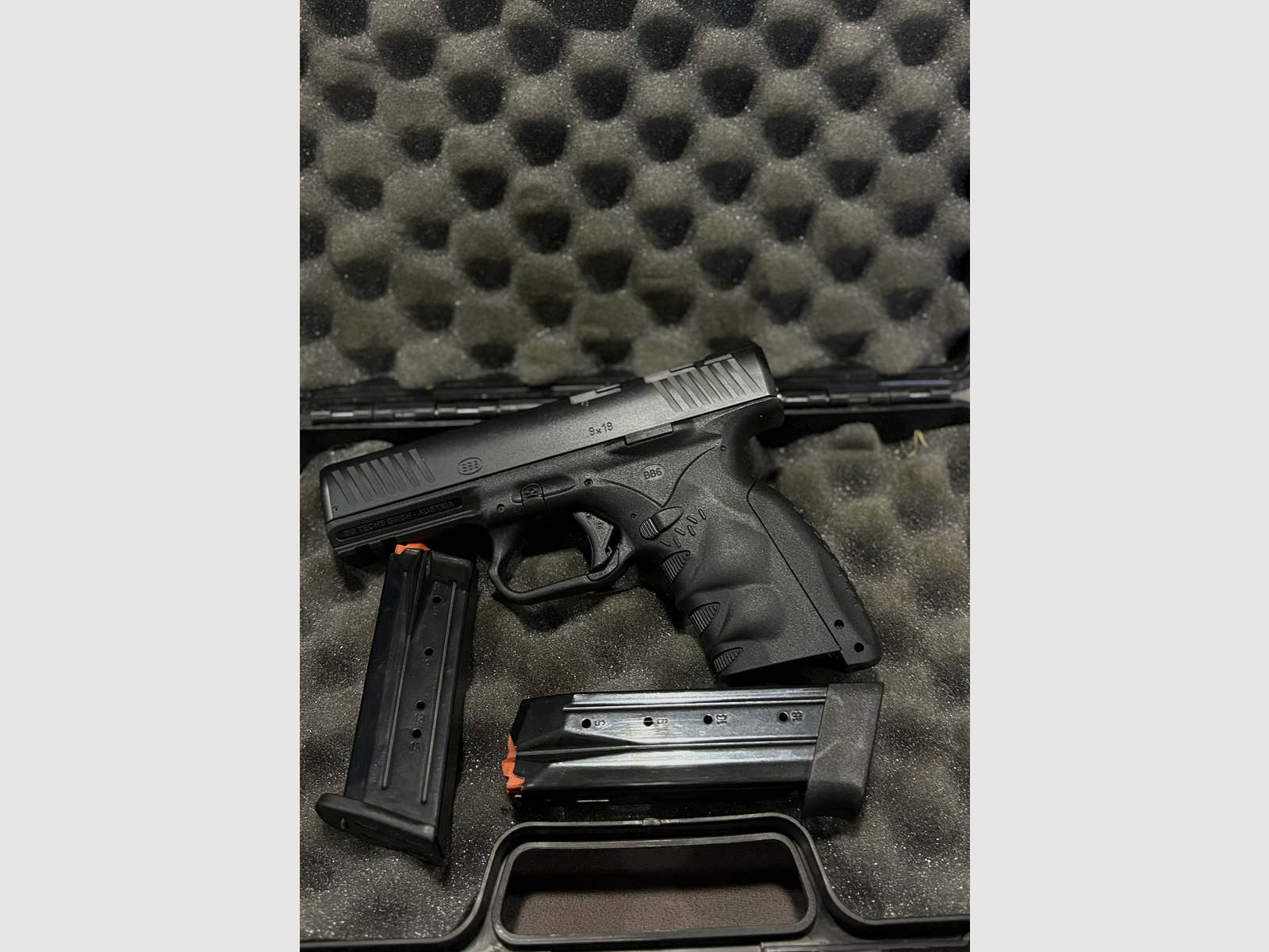 Pistola BBTechs BB6, cal. 9x19, k.p. Austria #60 K14/25, imagen 1 de 4