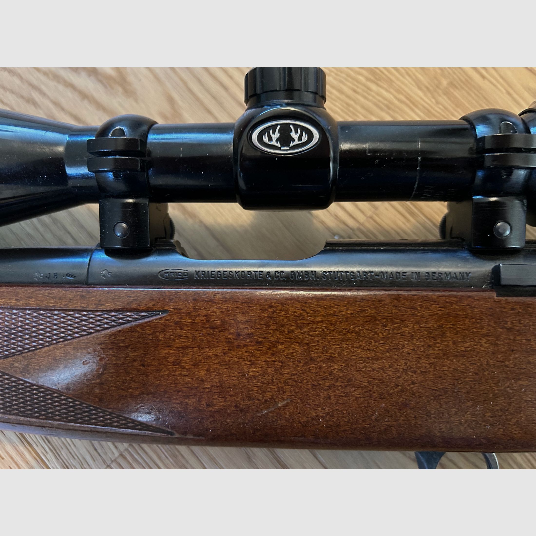 Kleinkaliber 22.Hornet - Kriegskorte