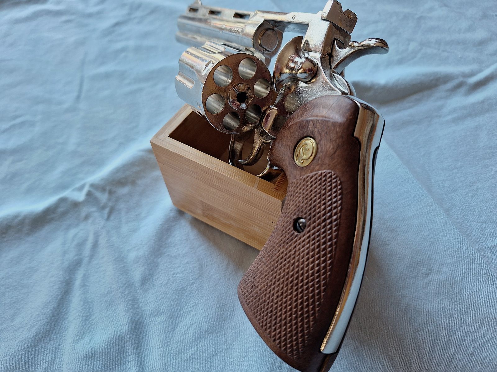 DENIX Deko Revolver Phyton USA 1955 6"