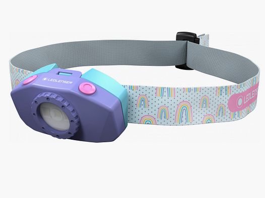 Ledlenser 502538 Kinder Stirnlampe KIDLED2 lila 40 Lumen
