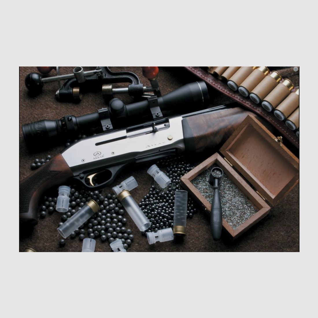 AKKAR Semi-Automatic Shotgun "Altay Camo" – Caliber 12/76 | 30 inch / 76 cm Barrel