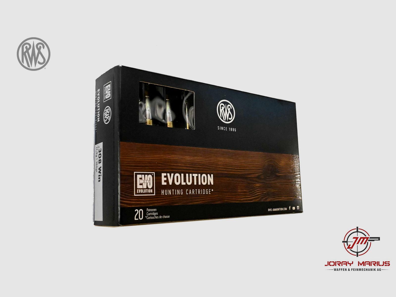 .308 Win RWS Evolution 11.9g 184gr