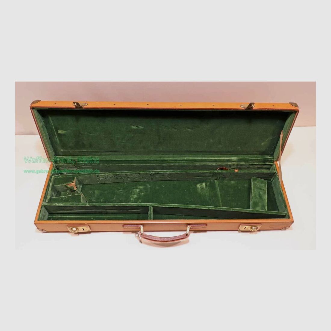 Italienisch - Divers Leder-Waffenkoffer