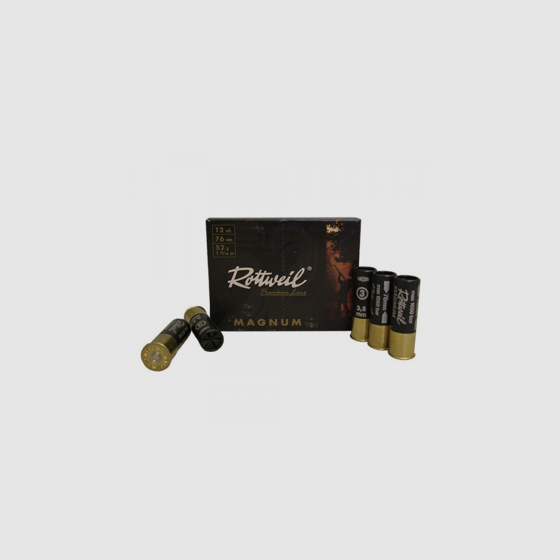 ROTTWEIL MAGNUM 12/76 - 3,5MM - 10 SCHUSS SCHROT