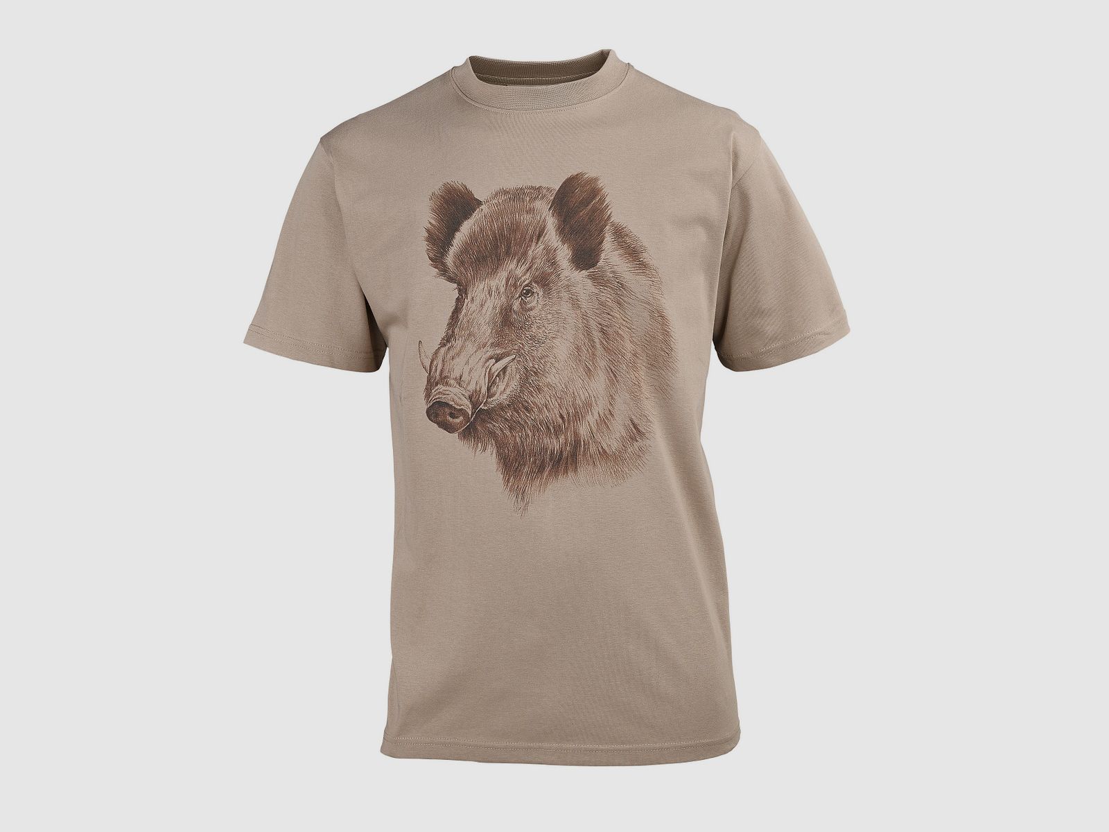 T-shirt pour homme Hubertus Sanglier