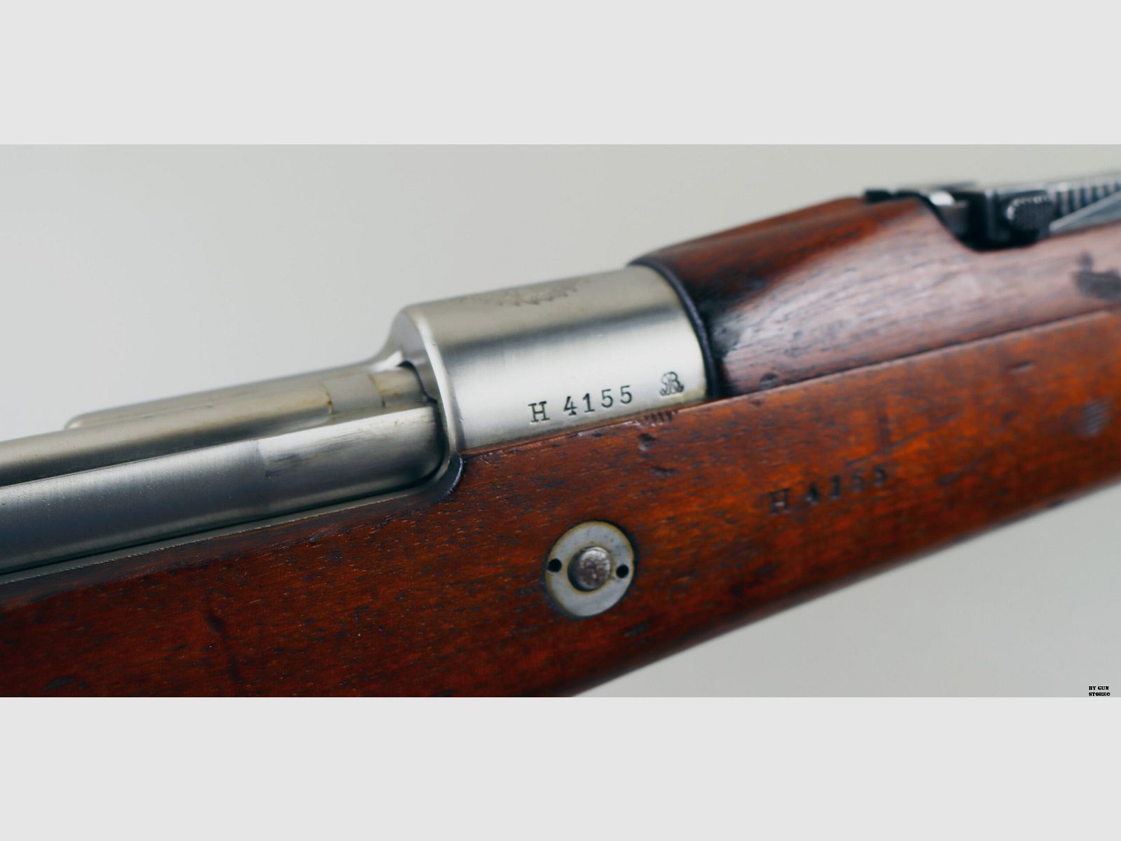Rifle DWM mod. Mauser Argentino 1909 cal. 7.65×53 serial number H4155, image 14 of 21