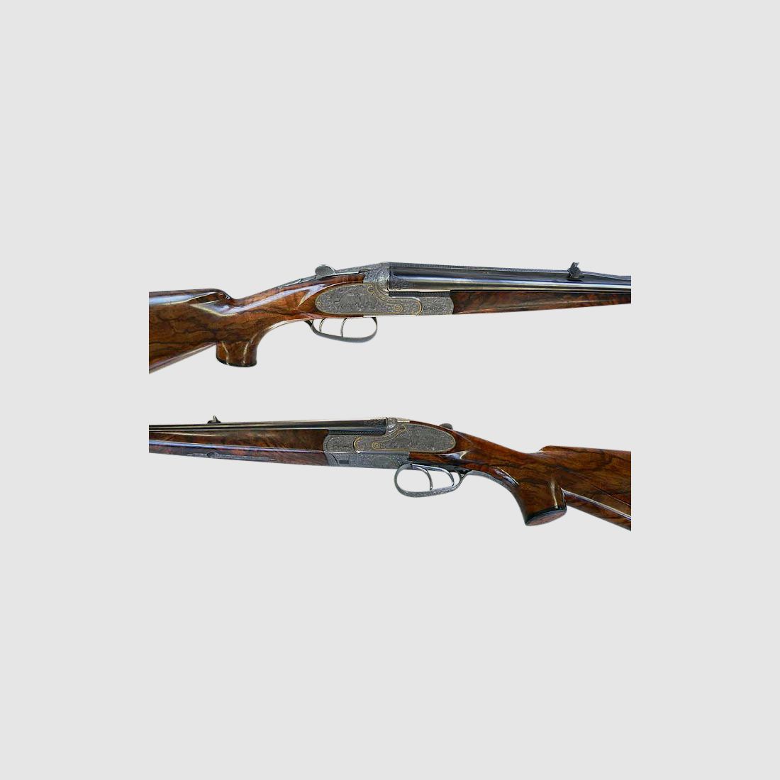 Doppelbüchse -flinte, Suhler, Kal. 8x57IRS, 20/76, 28/70