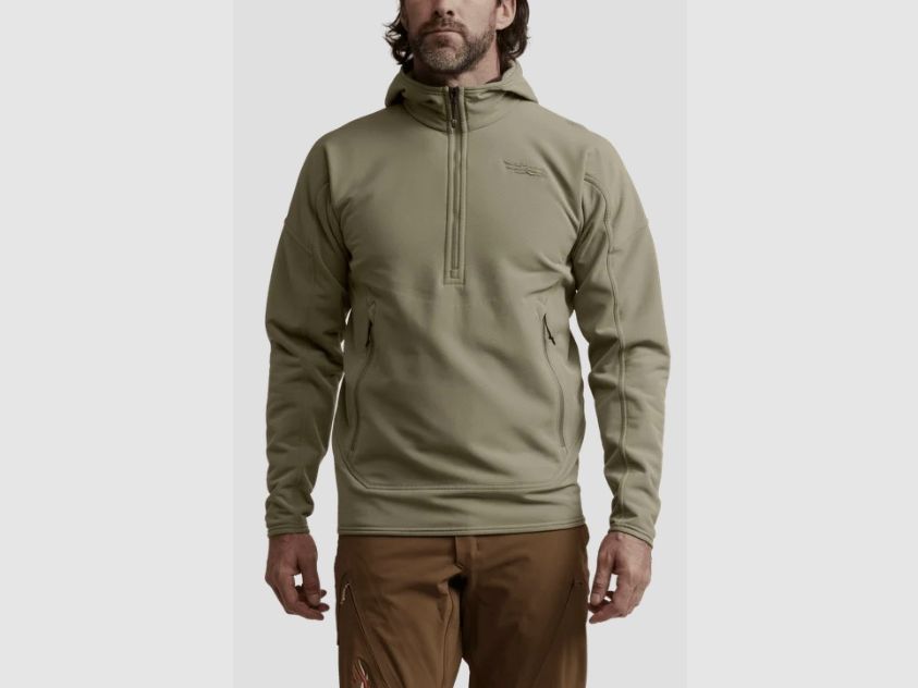 Sitka Alpha sweat à capuche en polaire - Buckskin, image 4 sur 6