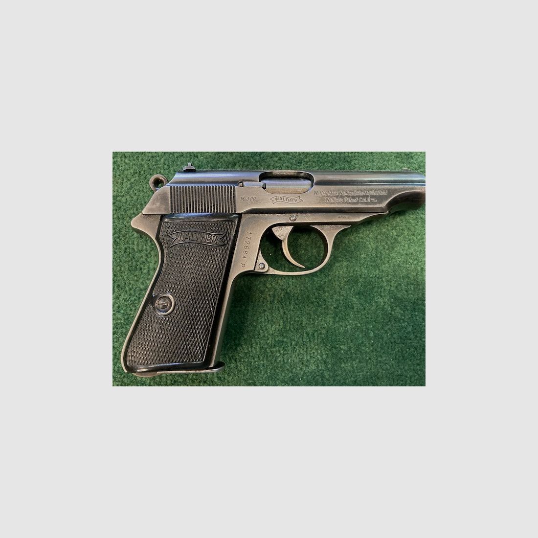 RARISSIMA WALTHER PP CONTRATTO POLIZIA PERSIANA, CAL.9CORTO, 1939, image 2 of 8