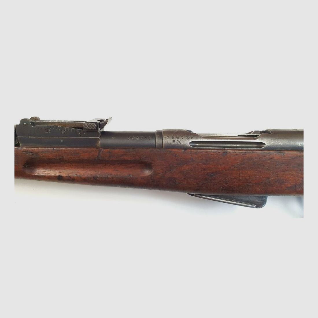 Fabryka broni Bern karabina powtarzalna Gewehr IG1911 Kaliber 7,5x55 szwajcarski kompletny z dopasowanymi numerami