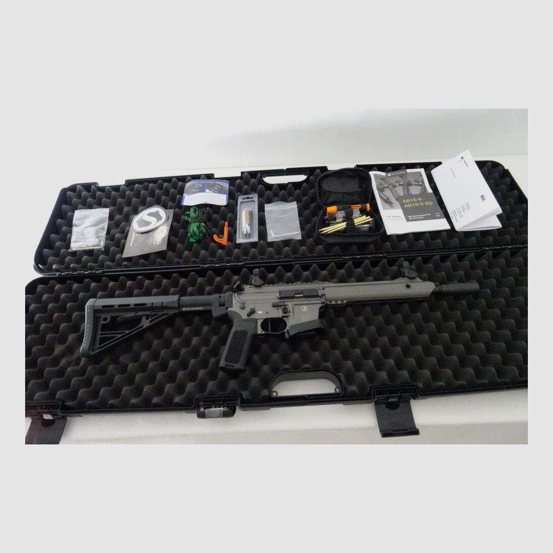 Schmeisser AR15-9S4F PCC Grey Sport