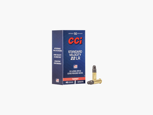 CCI – STANDARD VELOCITY .22LR (50ST)