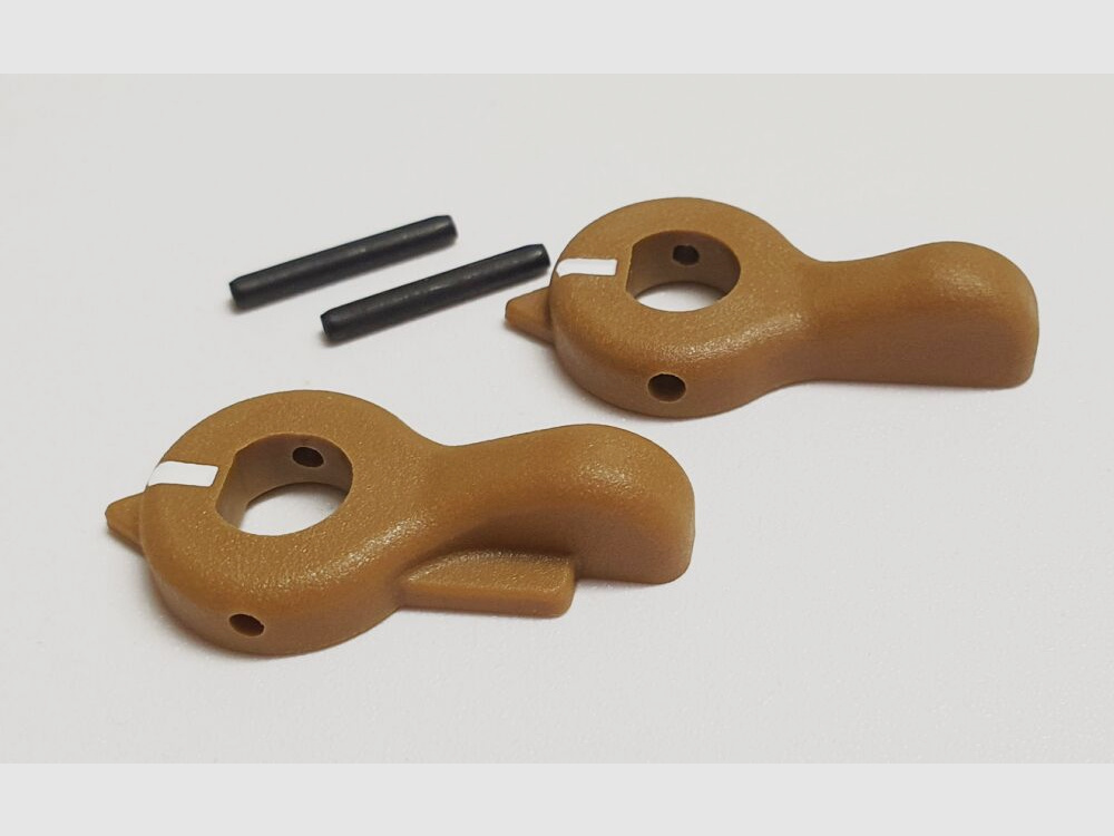 HK Palanca de seguridad Palanca de selección de fuego Ala de seguridad MR308 MR223 Kit de piezas de repuesto Selector ambidiestro
