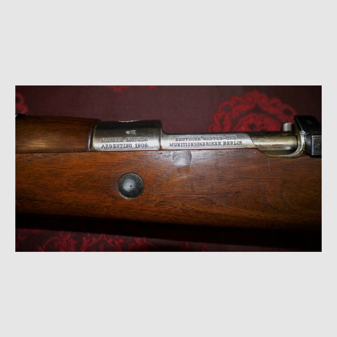 German weapons and ammunition Gew.98 Mod. 1909 Argentina