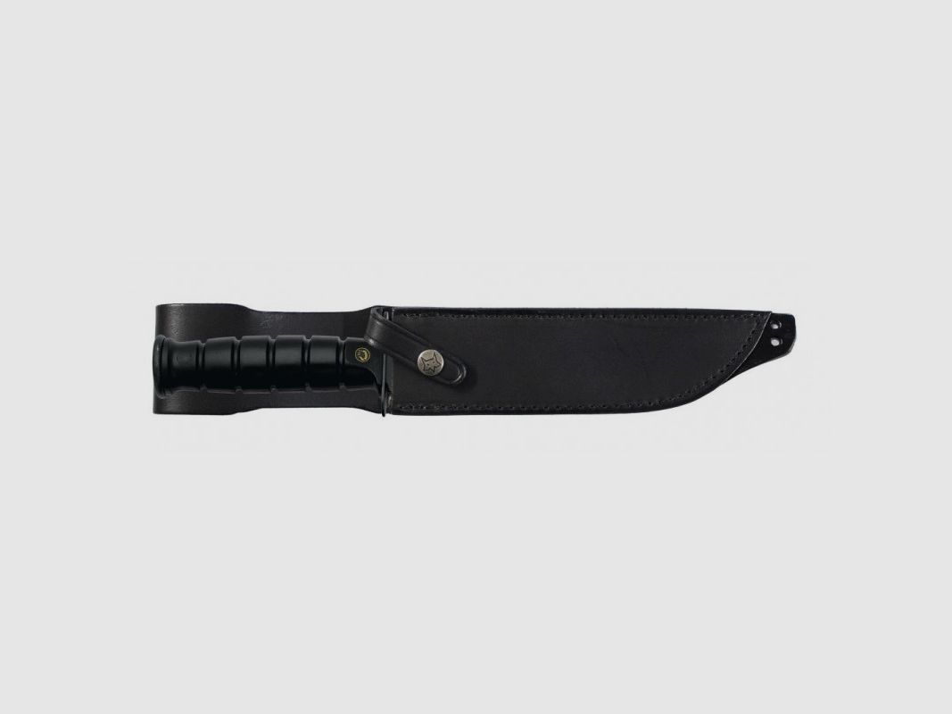 Feststehendes Messer schwarz Modell Military Art. 691/18 FOX, Bild 3 von 3