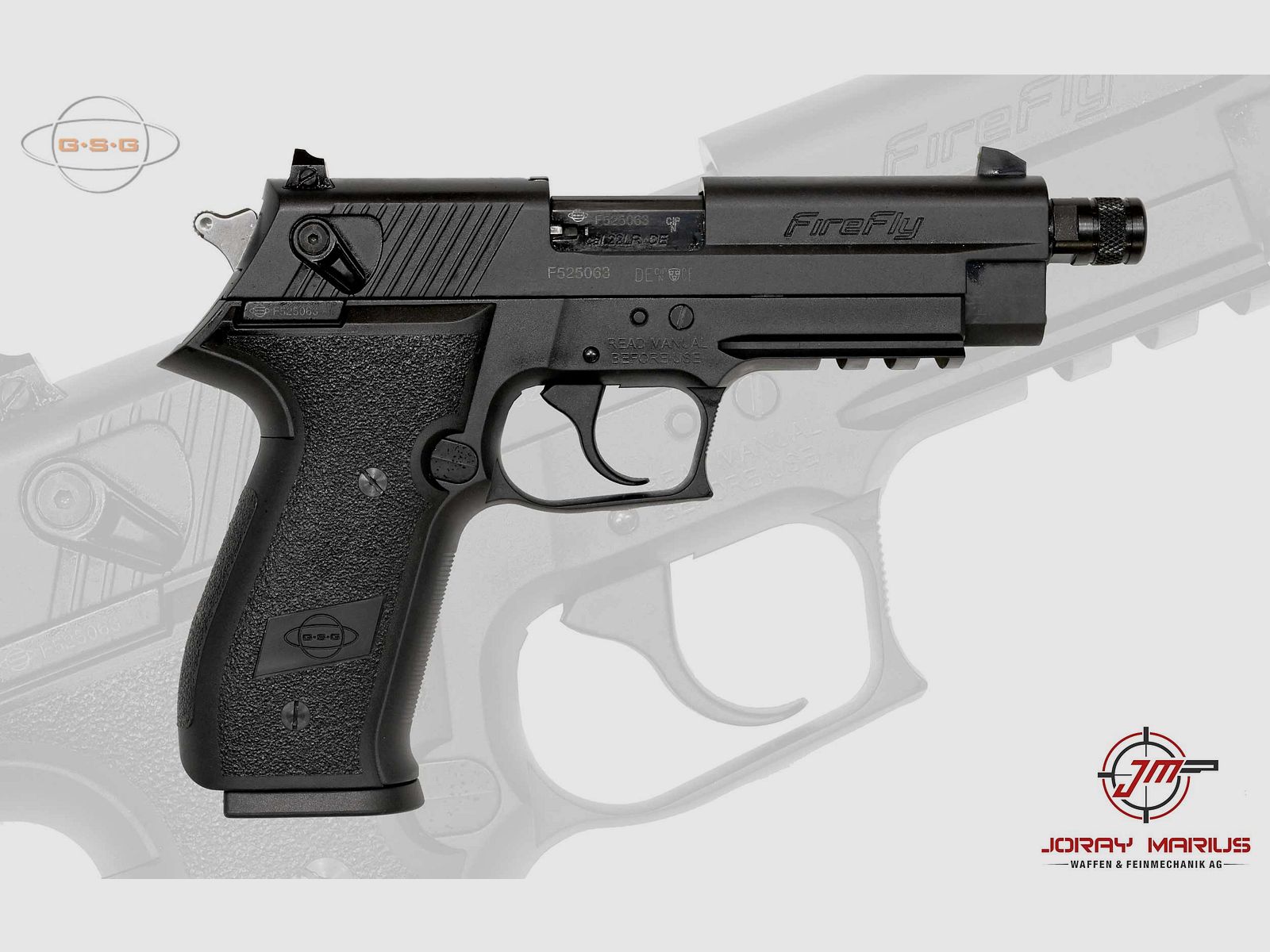 GSG Mosquito FireFly lufa gwintowana .22lr Czarna, zdjęcie 1 z 2