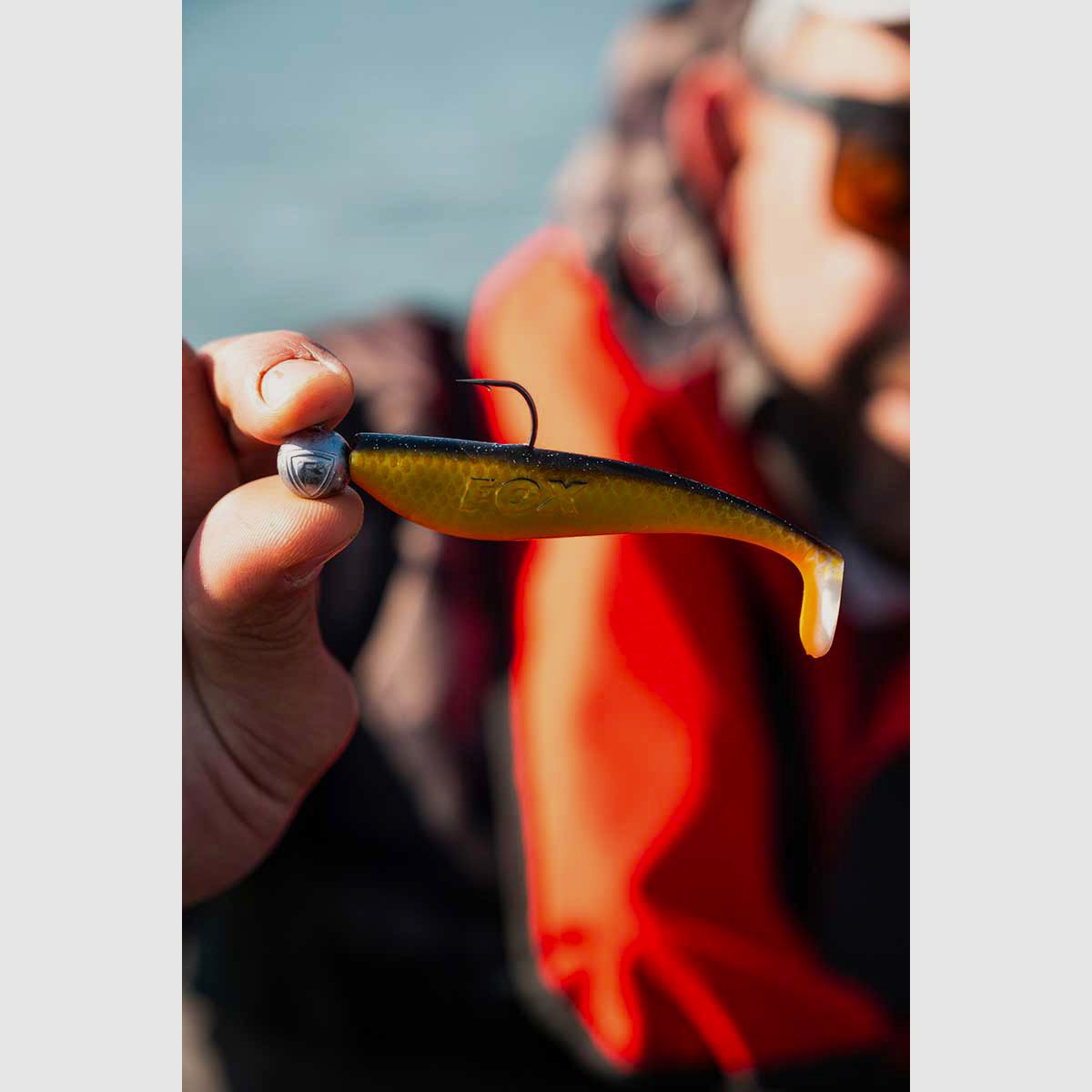 FOX RAGE – ULTRA UV ZANDER PRO SHADS 16cm 6.3″ | Golden Shiner, image 5 of 5