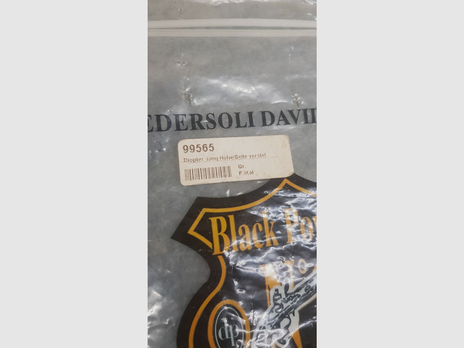 Lead spindle diopter Davide Pedersoli long muzzleloader percussion rifle gun