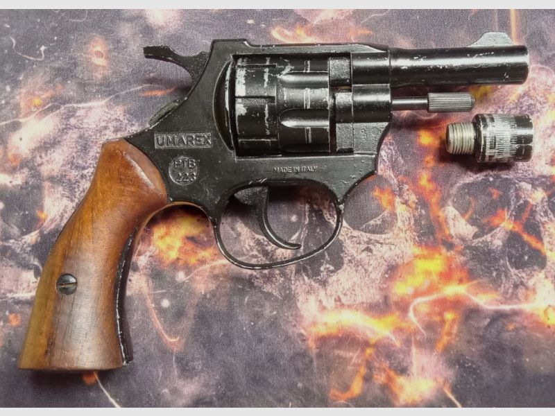 REVOLVER UMAREX SHERLOCK HOLMES .22 LANG PLATZ PTB 223