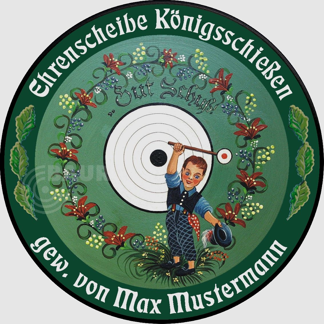 Schützenscheibe ECO-LINE Motiv 005, Bild 1 von 6