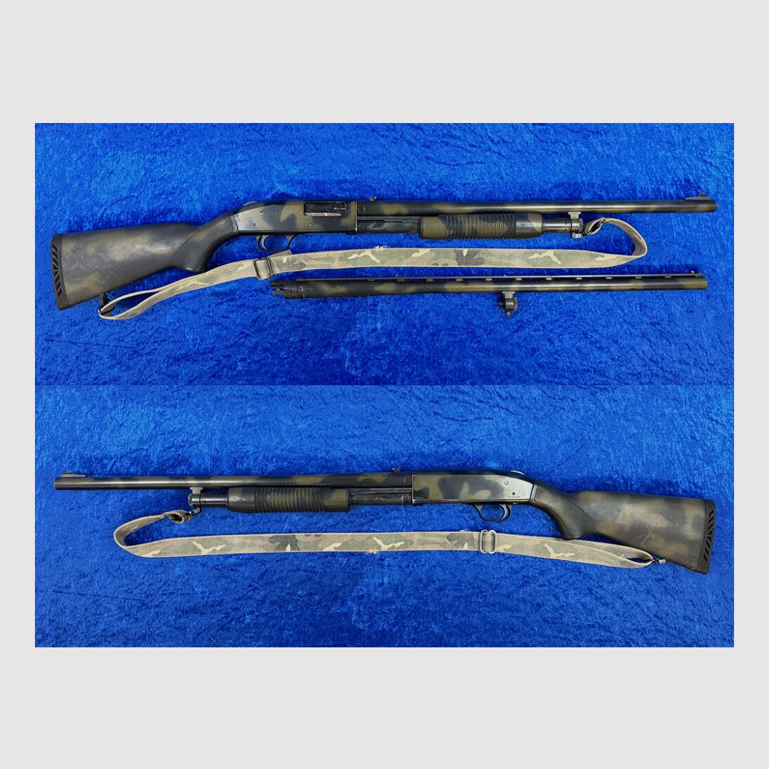 Mossberg 500A mit Austauschlauf