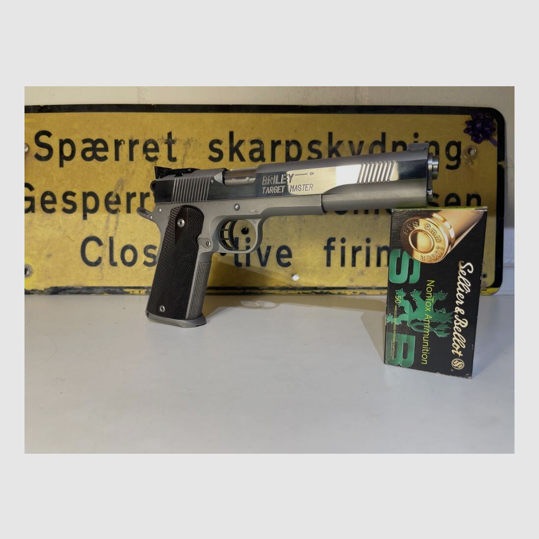BRILEY Target Master - elegancka pistolet 1911 w 6", zdjęcie 1 z 5