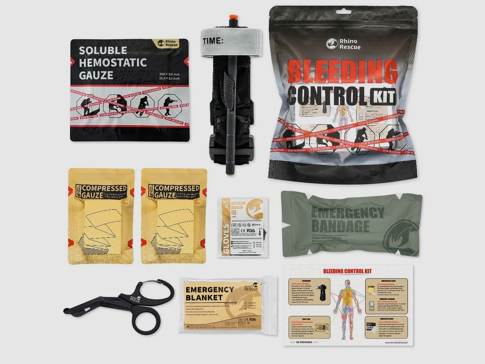 RHINO RESCUE Bleeding Control Kit