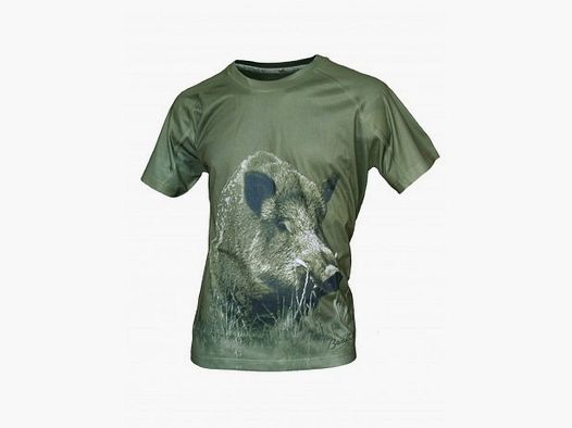 Camiseta técnica de caza Jabalí manga corta