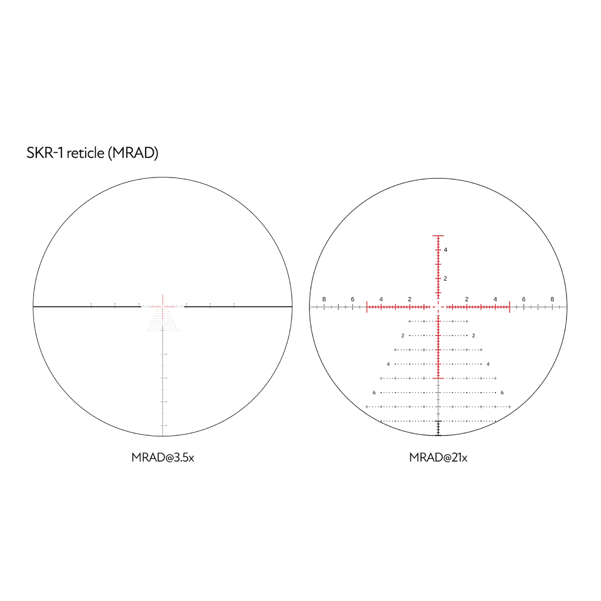 Javelin 3.5-21×50 Delta Optical Riflescope – Reticle: skr-1