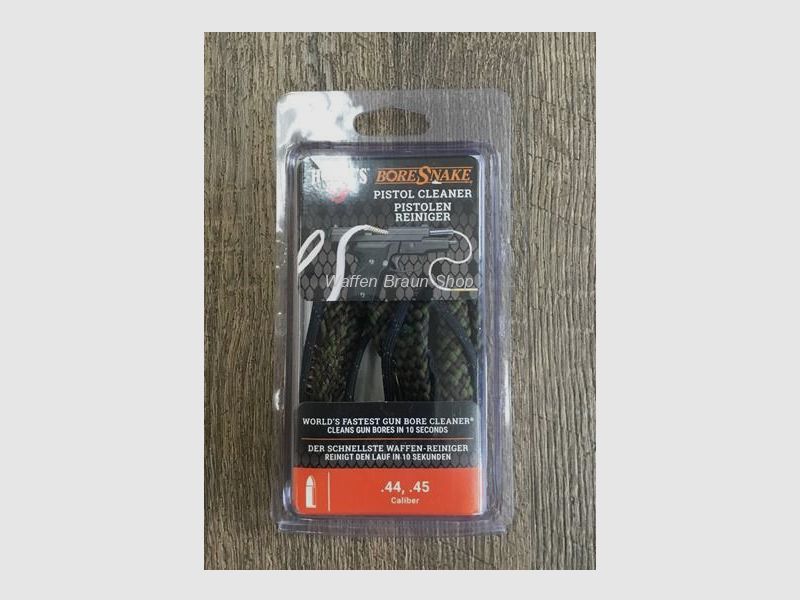 Hoppe s Bore Snake/ Qucik Clean 11,5mm / .45 für Kurzwaffen