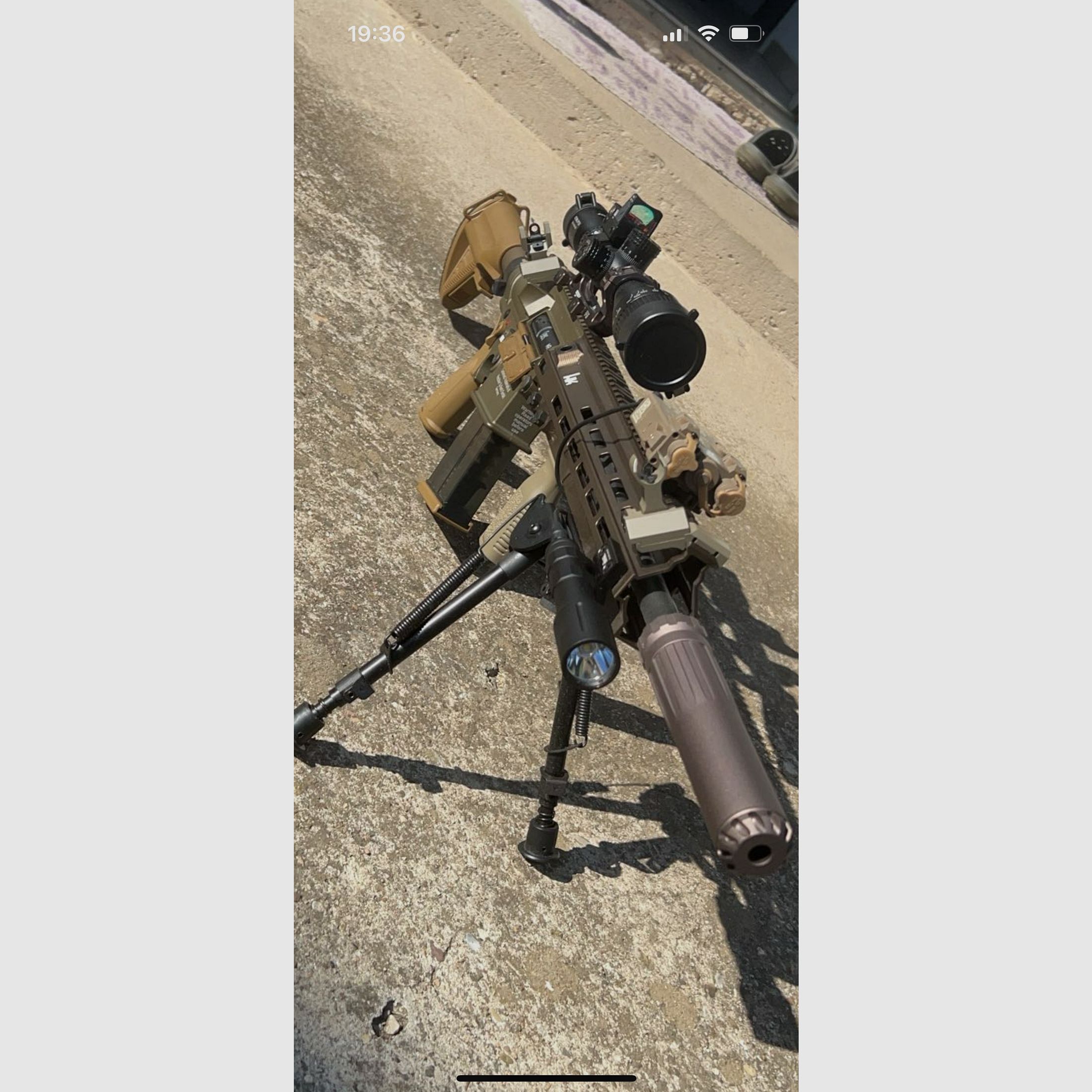 VFC M110 SAEG con valigia