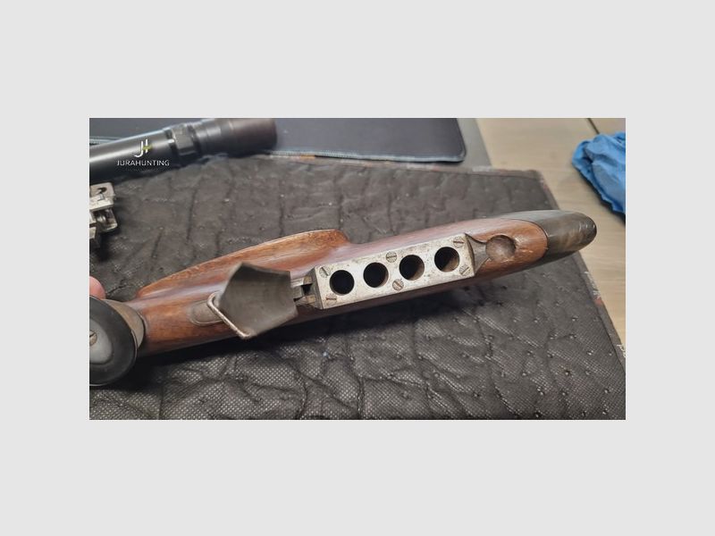 Krieghoff Drilling, Zeis Jagd 4 SEM; 8x57IR 16/70