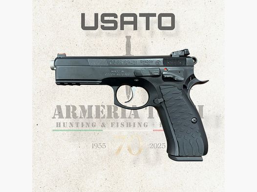 USATO – PISTOLA – CZ MOD. 75 SP-01 SHADOW cal. 9×21